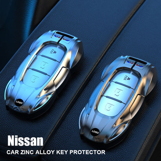 For Nissan car zinc alloy key protector