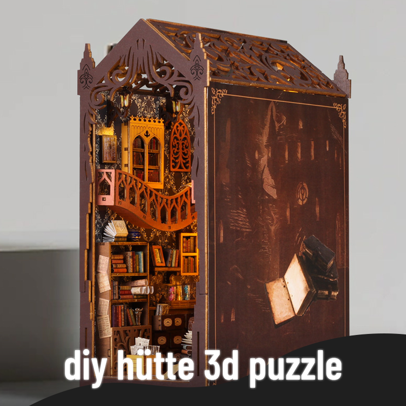 DIY Magische Bibliothek 3D-Puzzle