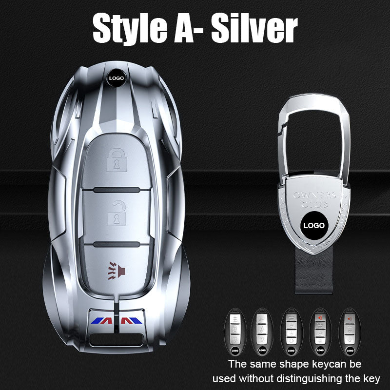 For Nissan car zinc alloy key protector