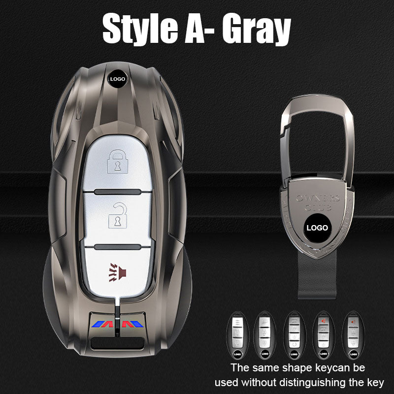 For Nissan car zinc alloy key protector